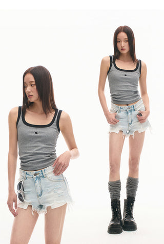 [NAWS] U-Neck Strap Vest