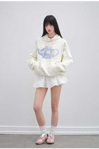 [OTR] Korean Teapot Printed Hoodie