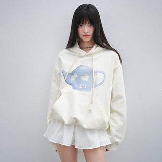 [OTR] Korean Teapot Printed Hoodie