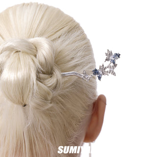 Ice Source Series Gradient Blue Butterfly Hairpin