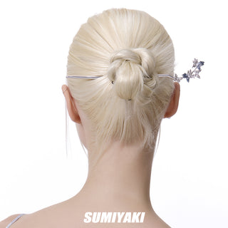 Ice Source Series Gradient Blue Butterfly Hairpin