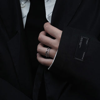 Double unisex ring