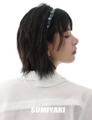 Eclipse Series 2.0 moonstone hairpin