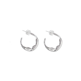 Arc half circle earrings