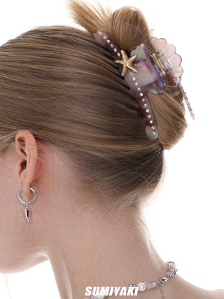 Acetate Starfish Hair Clip