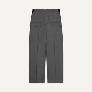 [UNAWARES] Old Money Merino Wool Adjustable Waist Suit Pants