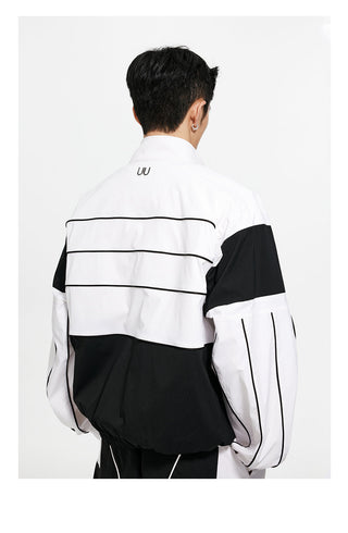 [UNAWARES] Retro Monotone Jacket