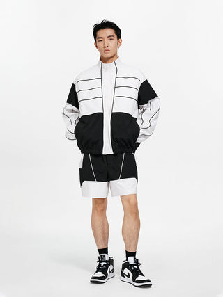 [UNAWARES] Retro Monotone Jacket