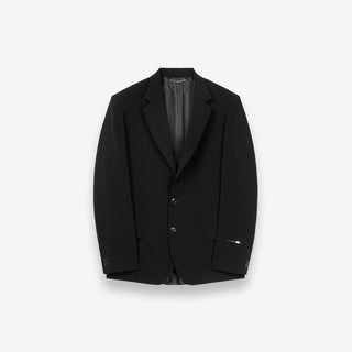 [UNAWARES] Open and Close Design Single-Breasted Suit