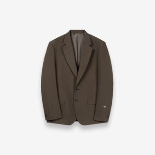 [UNAWARES] Open and Close Design Single-Breasted Suit