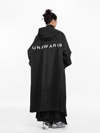 [UNAWARES] Storage Hooded Long Trench Coat