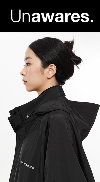 [UNAWARES] Storage Hooded Long Trench Coat