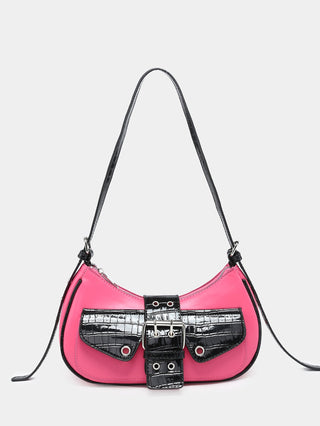 Y2K punk Meirard leather bag