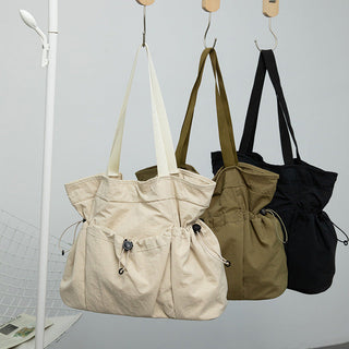 Folding large-capacity shoulder handbag