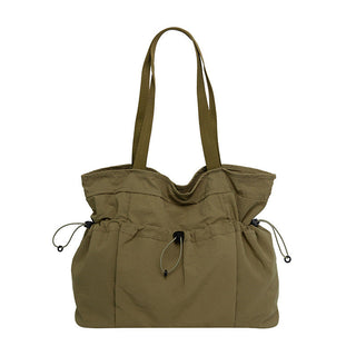 Folding large-capacity shoulder handbag