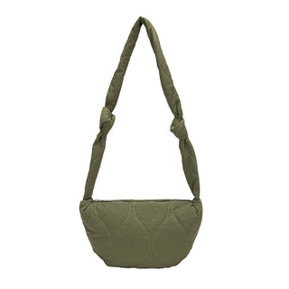 Korean Minimalist cotton large-capacity lace-up bag