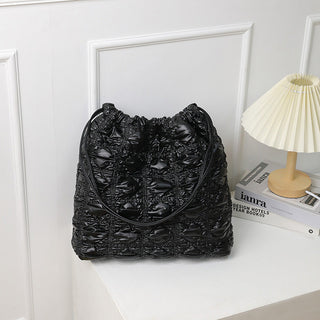 Korean checkered handbag