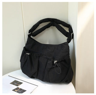 Nylon fold bag large-capacity crossbody bag