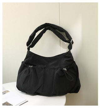 Nylon fold bag large-capacity crossbody bag