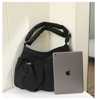 Nylon fold bag large-capacity crossbody bag