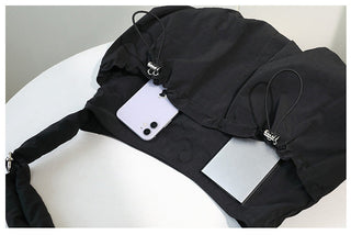 Nylon fold bag large-capacity crossbody bag