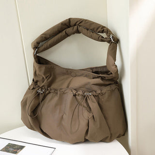 Nylon fold bag large-capacity crossbody bag