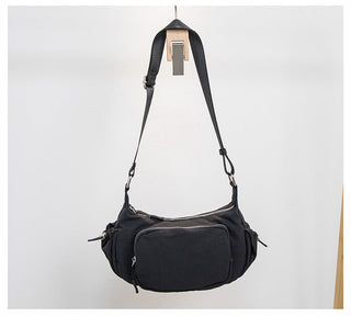 Pocket zipper nylon casual bag