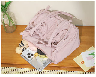 Light Nylon shoulder Bow Bag