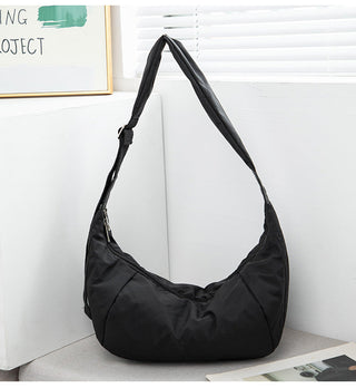 Large-capacity cotton shoulder bag