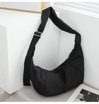 Large-capacity cotton shoulder bag