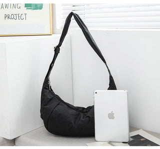 Large-capacity cotton shoulder bag