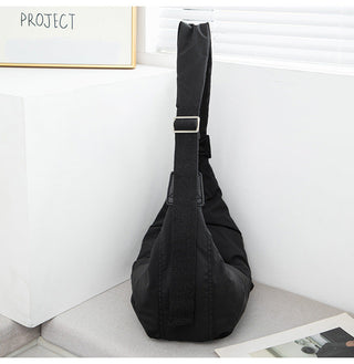 Large-capacity cotton shoulder bag