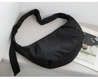 Large-capacity cotton shoulder bag