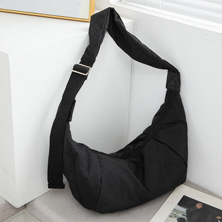 Large-capacity cotton shoulder bag