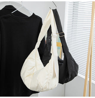 Large-capacity cotton shoulder bag