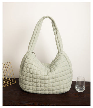 Quilted Carryall Puffer Tote bag