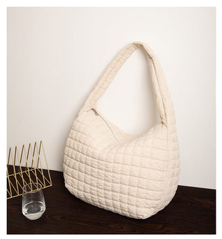 Quilted Carryall Puffer Tote bag