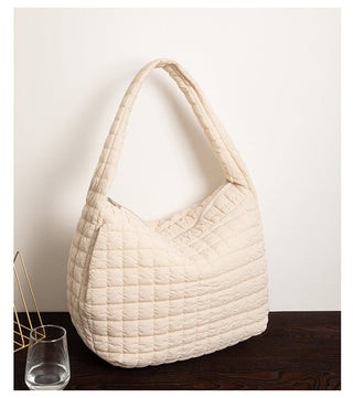 Quilted Carryall Puffer Tote bag