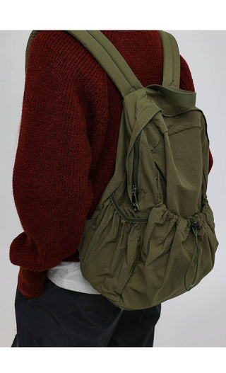 Casual canvas student schoolbag