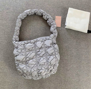 Bubble cloud buns shoulder bag