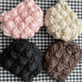 Bubble cloud buns shoulder bag