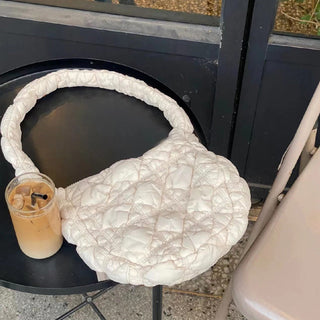 Bubble cloud buns shoulder bag