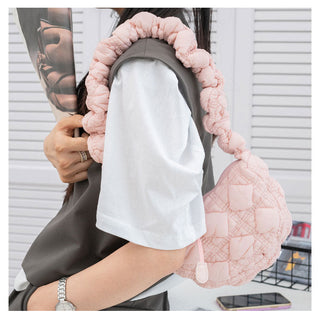 Cloud bubble folded down bag