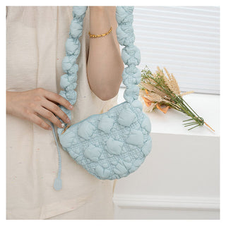 Cloud bubble folded down bag