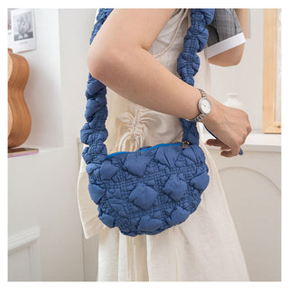 Cloud bubble folded down bag