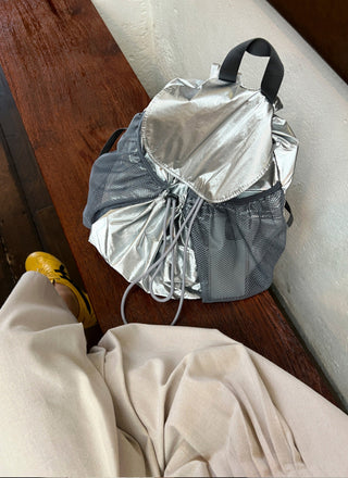 Nylon sporty backpack