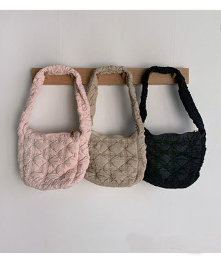 Soft fold embroidery cotton bag