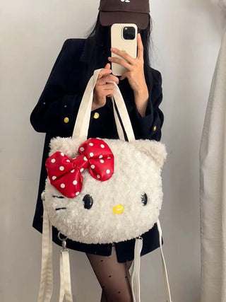 Hello Kitty plush bag