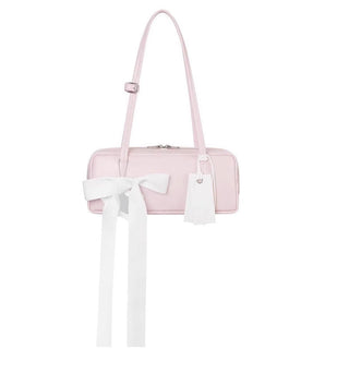 Bow knot small square bag