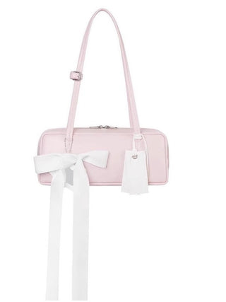 Bow knot small square bag